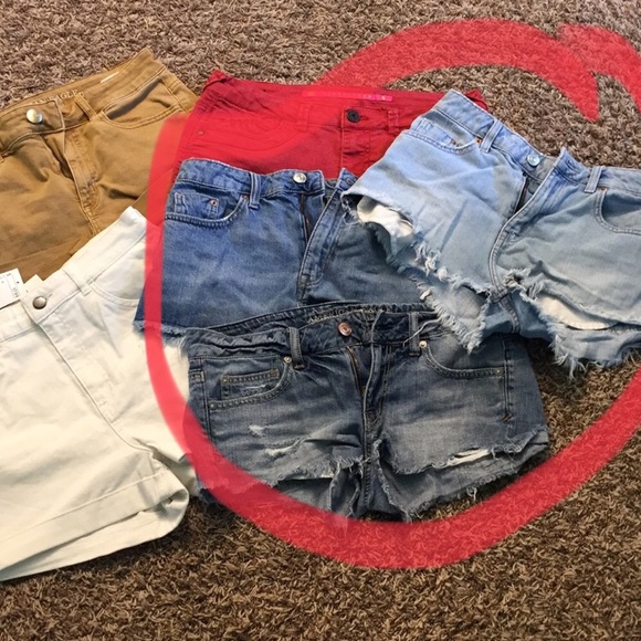 American Eagle Outfitters Shorts Womens Jean American Eagle H M